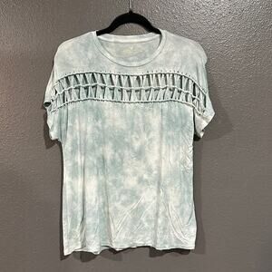 American Eagle Tie Dye Cutout Top M